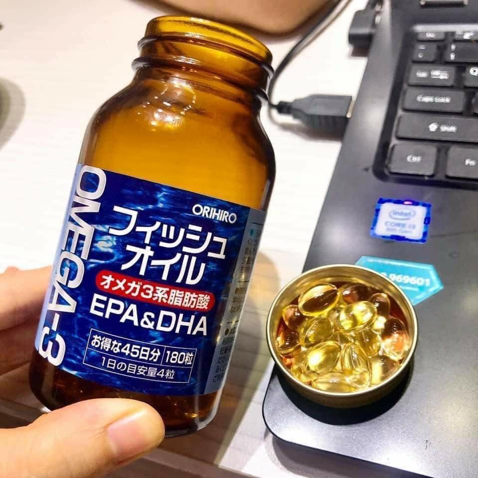 Viên uống OMEGA-3 ORIHIRO 180 viên