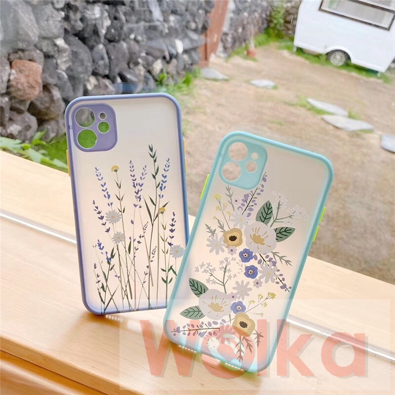 Ốp điện thoại TPU dẻo có tấm bảo vệ camera hình hoa oải hương cho IPHONE 11 PRO MAX 8 7 PLUS 6 6S PLUS X XS MAX XR SE 2020 iPhone 12 Pro Max 12Mini | BigBuy360 - bigbuy360.vn