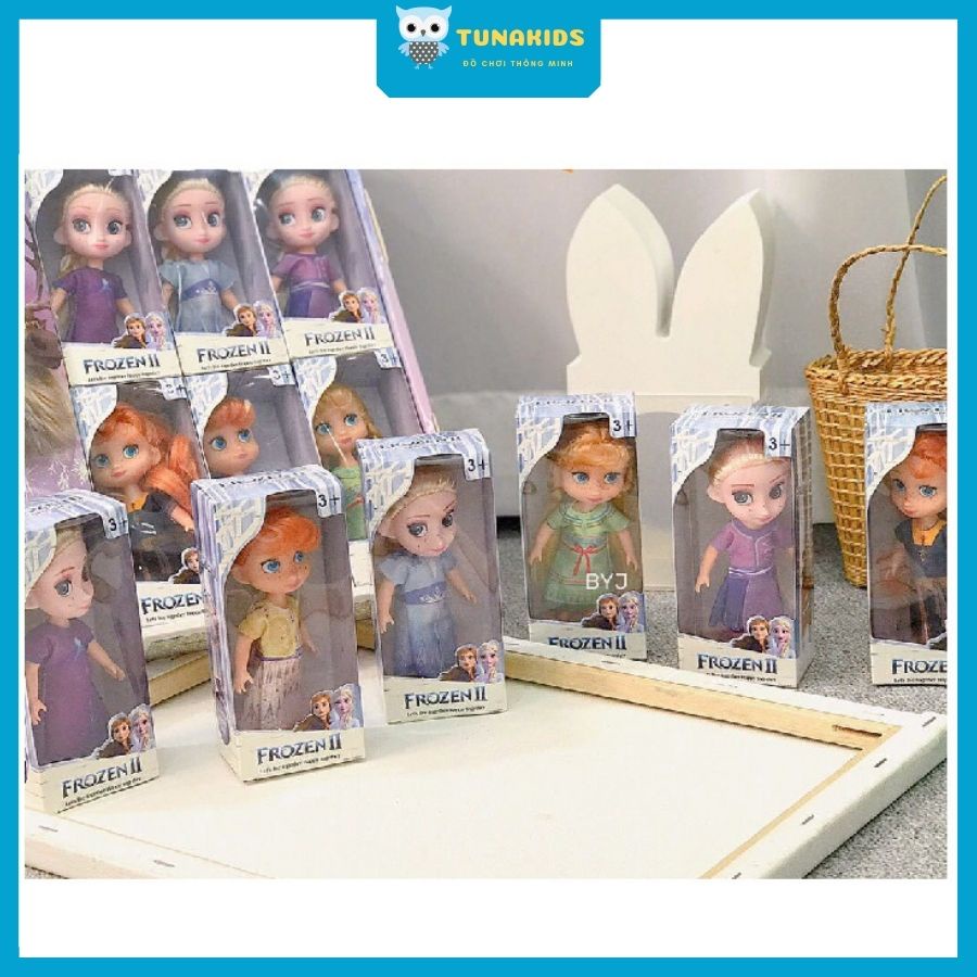 Búp bê Elsa Anna Disney Frozen công chúa đồ chơi dễ thương cho bé Tunakids