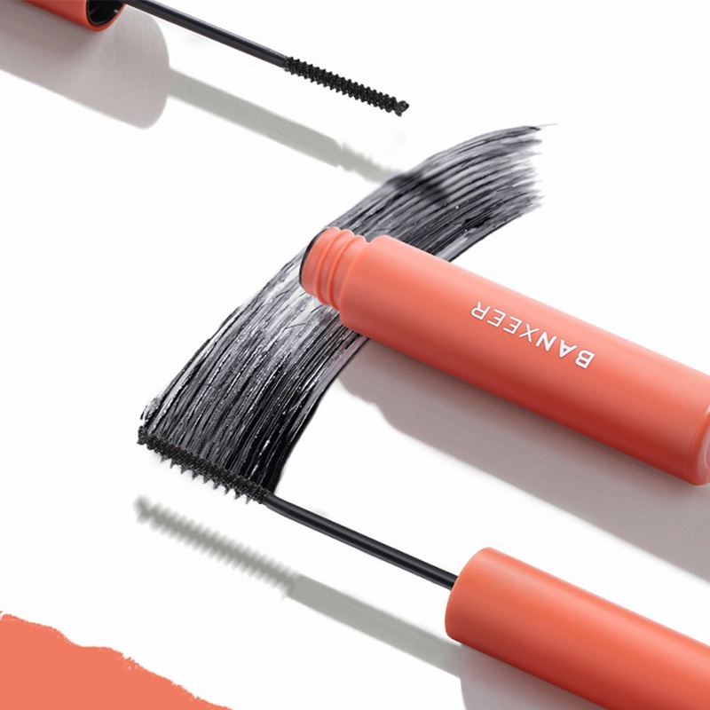 [Hàng mới về] Mascara đầu cọ nhỏ siêu mảnh trang điểm lâu trôi nhanh khô không nhòe chống nước