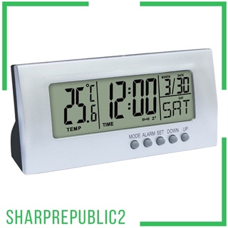 Multifunctional Desktop Clock LED Electronic Alarm Clock Temperature Meter