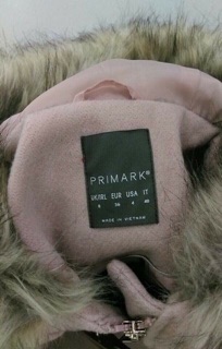Áo dạ primark