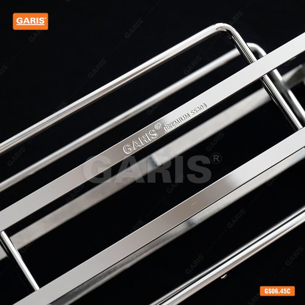 [FREESHIP HCM] Tủ Đồ Khô 6 Tầng Garis GS06.45C - Nan Vuông - Inox 304