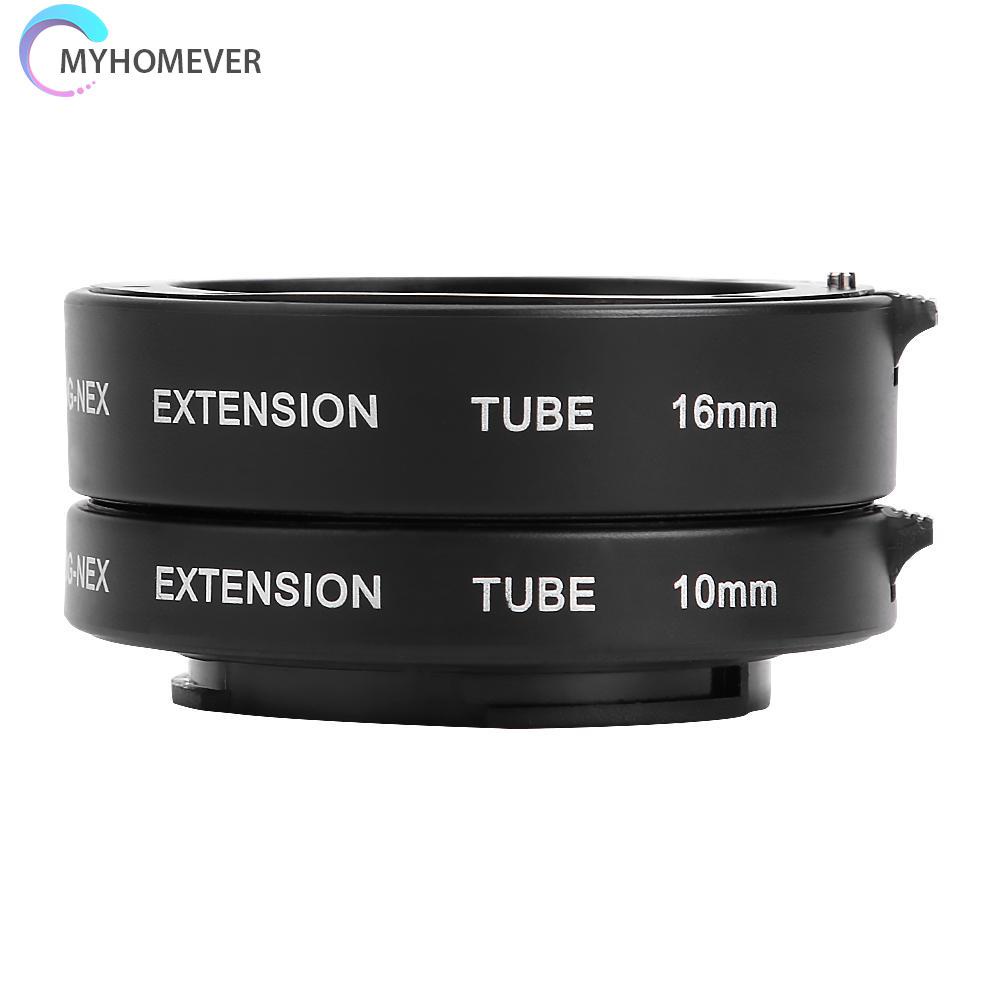 Set ống kính mở rộng Macro AF 10mm 16mm cho camera Sony Nex E-Mount | BigBuy360 - bigbuy360.vn