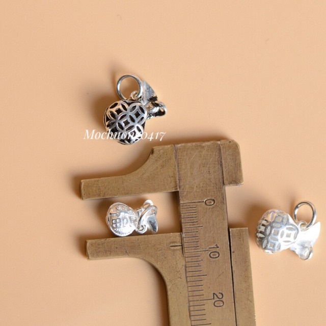 🔥🔥 Charm túi tiền treo bạc cao cấp - Hàng siêu đẹp bạc loại 1 PH335