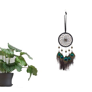 Lưới giấc mơ Dreamcatcher đính lông thủ công