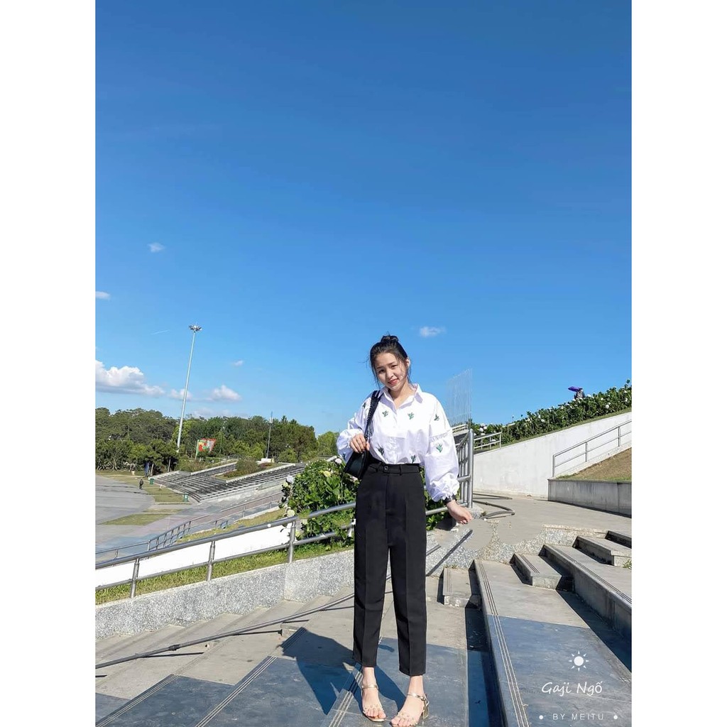 QUẦN TÂY,  QUẦN NÚT, QUẦN BAGGY TÂY ĐI HỌC, ĐI LÀM LƯNG SIÊU CAO,  QUẦN BAGGY NỮ | BigBuy360 - bigbuy360.vn