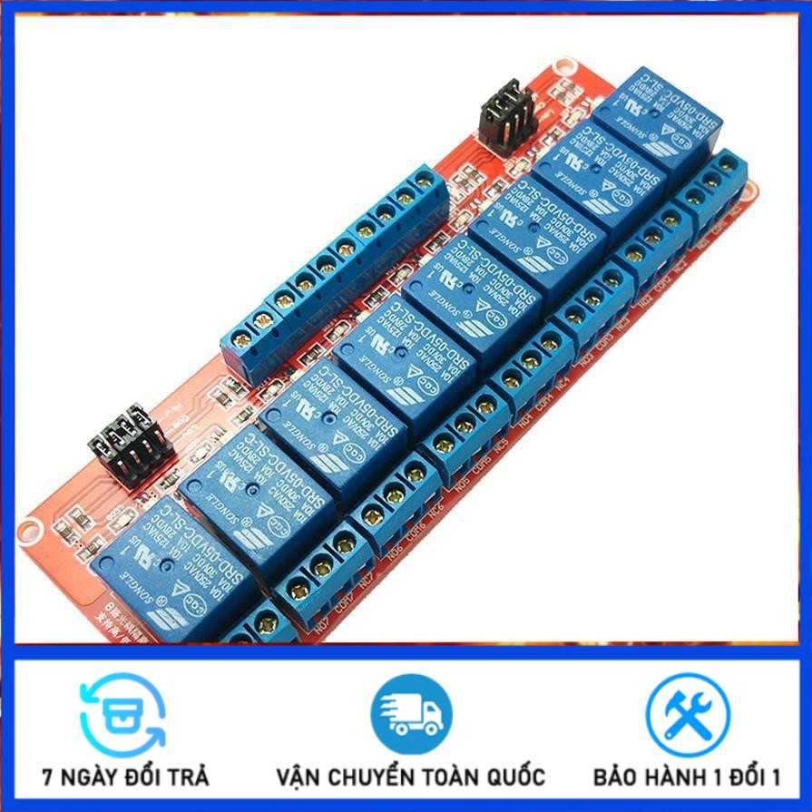 Module Relay 5VDC 8 Kênh High / Low