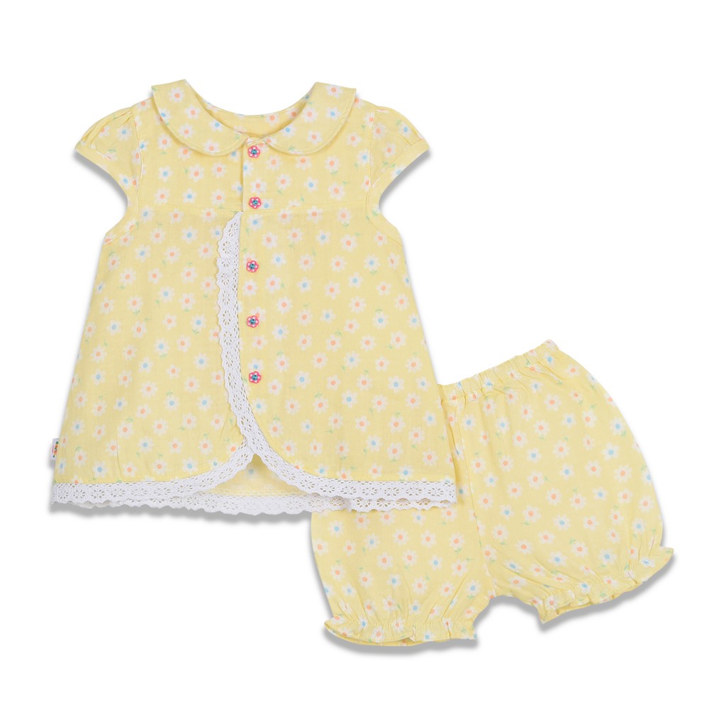 Đồ bộ ngắn bé gái vải nhật 1157- BabyOne