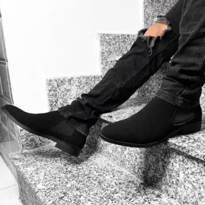 [Sale 3/3] Giày chelsea boot da bò thật Tefoss HT350 đen da lộn size 38-44 Sale 11 -op1 " _ | BigBuy360 - bigbuy360.vn