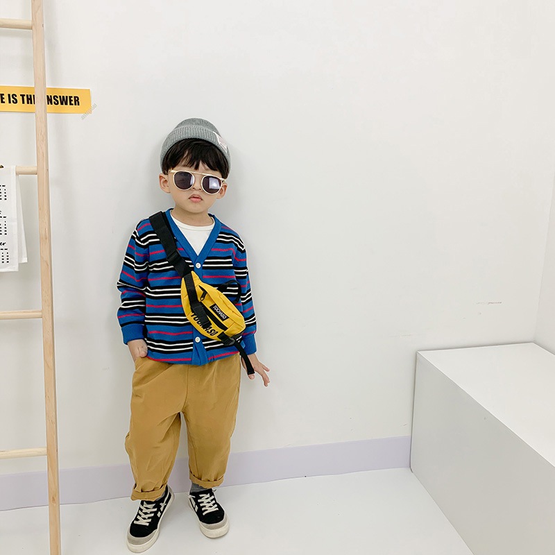 Túi đeo chéo vai thời trang thể thao Hàn Quốc cho bé trai và gái