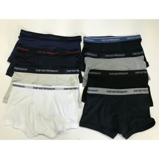 Quần boxer Armani, made in Cambodia