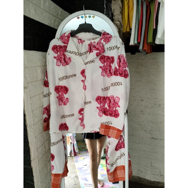 bộ lụa pizama tay dài quần dài