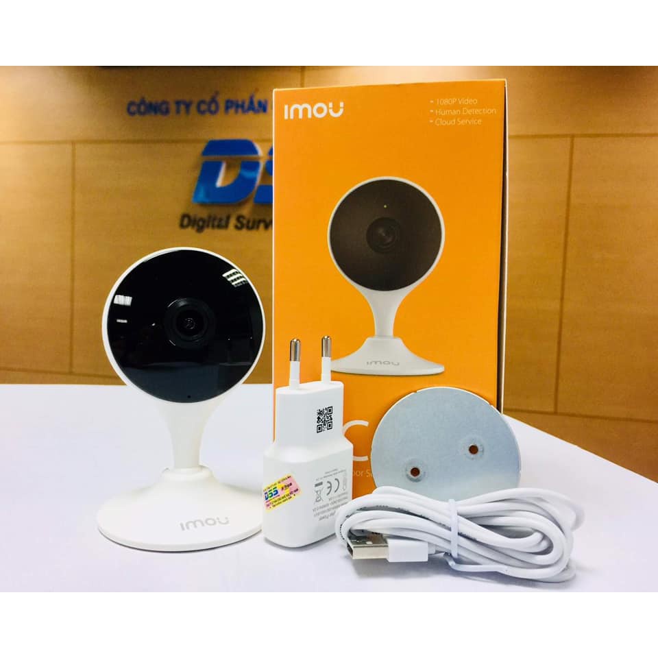 (Chính Hãng) Camera Lắp Trong Nhà, Kho, Công Ty Camera Ip Imou Cue 2e Ipc-C22sp-D 2mp Có Đàm Thoại 2 Chiều, Góc Rộng