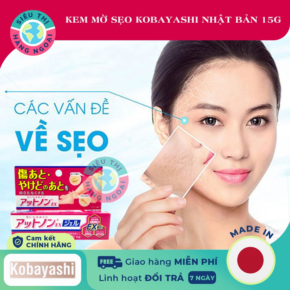 Kem mờ sẹo KOBAYASHI Nhật Bản 15g