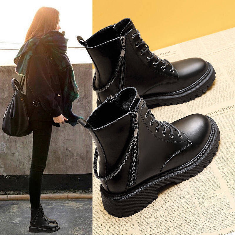 DR. MARTENS Giày Bốt Nữ Cổ Cao Thời Trang Anh Quốc 2020