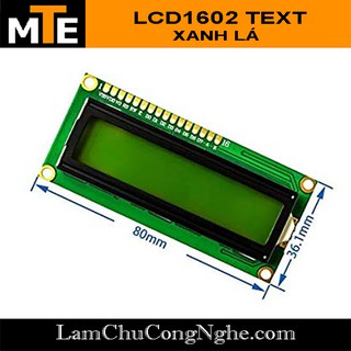 Màn hình hiển thị text LCD 1602