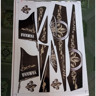 Tem rời sirius 2009 hoa vàng đen