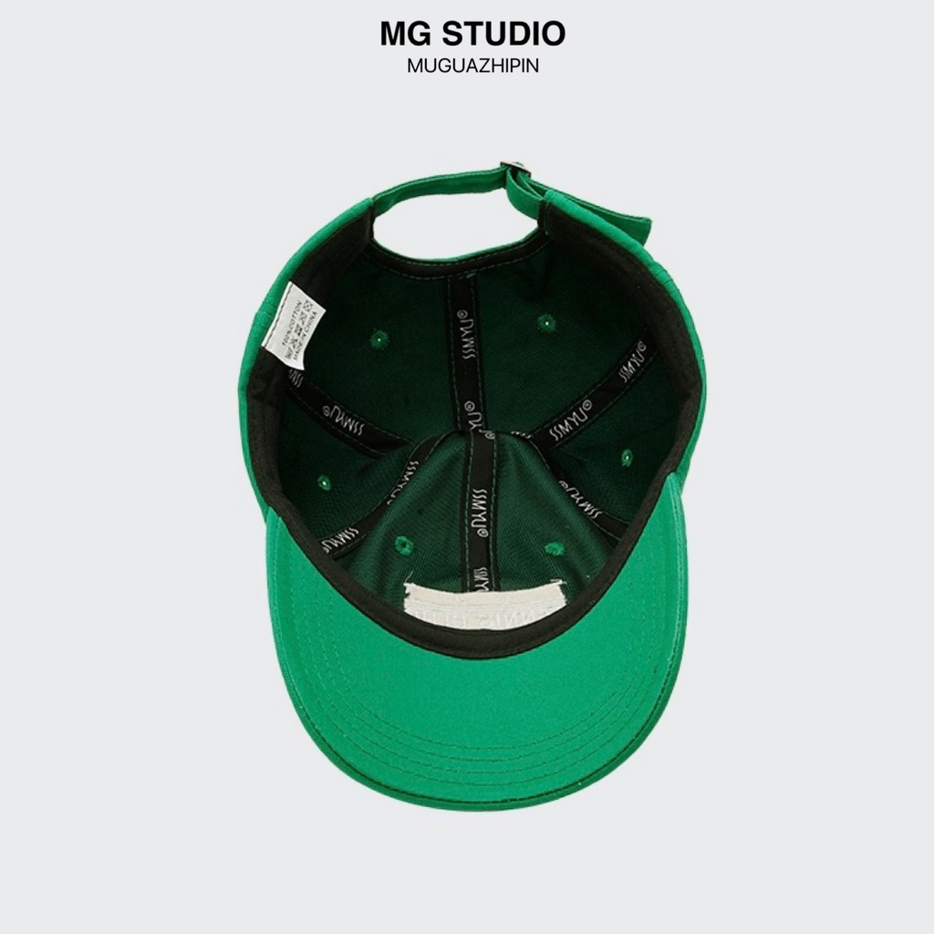 Mũ Lưỡi Trai MG STUDIO Thêu Chữ TENNIS CLUB 4 Màu Tùy Chọn Thời Trang