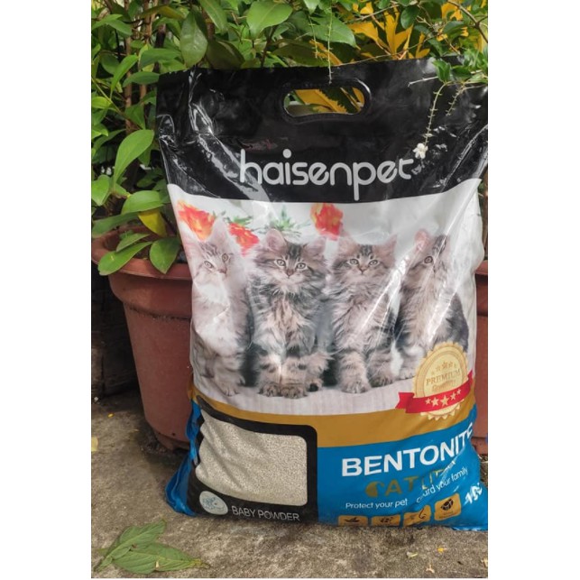 HAISENPET - cát vệ sinh cho mèo siêu thấm hút bao 5L