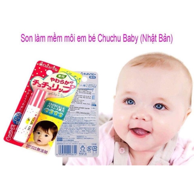 SON DƯỠNG MÔI CHUCHU