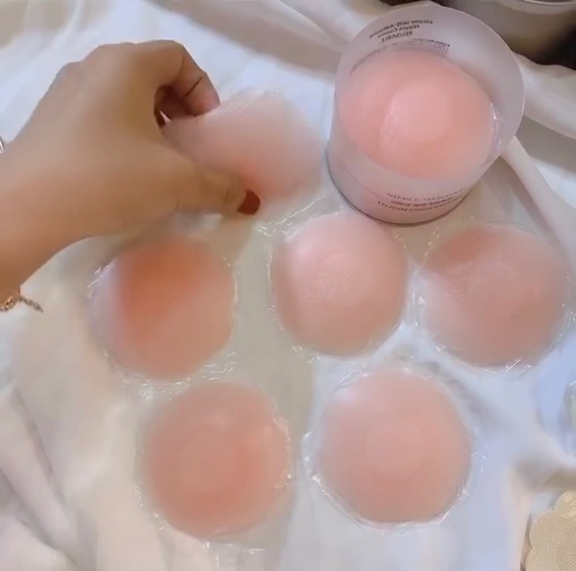 Hộp 5 đôi dán nhũ hoa hàng nội địa Trung Quốc