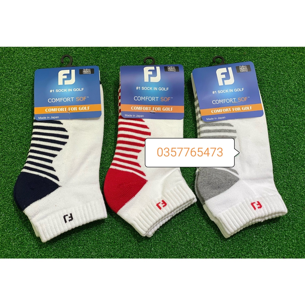 Tất golf FootJoy cho nam, êm chân, thoáng Khí