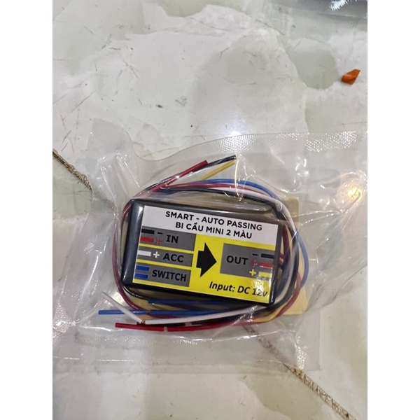 Bộ mạch tích công tắc rờ le cho đèn bi cầu mini và l4x cho xe r15 mt15 xsr155 cbr gsx và m