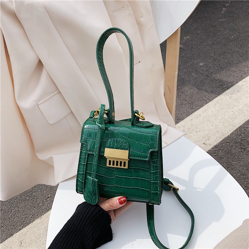 Túi xách nữ - Túi xách nữ vân cá sấu - Túi xách nữ đeo chéo - Có sẵn | BigBuy360 - bigbuy360.vn