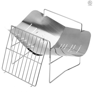 Bếp Lửa Cắm Trại 2 Trong 1 Tiện Lợi