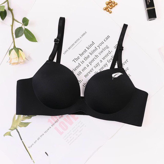 Áo Lót A01 Không Gọng Nâng Ngực Đệm Dày Xuất Hàn Siêu Siêu Đẹp Hot trend giá tốt