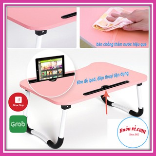 Bàn Học Thông Minh Gấp Gọn Có Khe Cắm Ipad Sang Trọng br00776