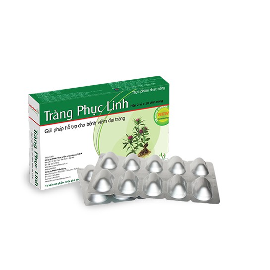 ❤[Chính hãng] Tràng Phục Linh - Tái Tạo Và Phục Hồi Niêm Mạc Đại Tràng (Hộp 20 viên) | BigBuy360 - bigbuy360.vn