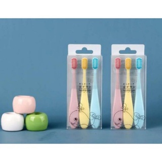 SET 3 BÀN CHẢI XUẤT NHẬT CHO BÉ