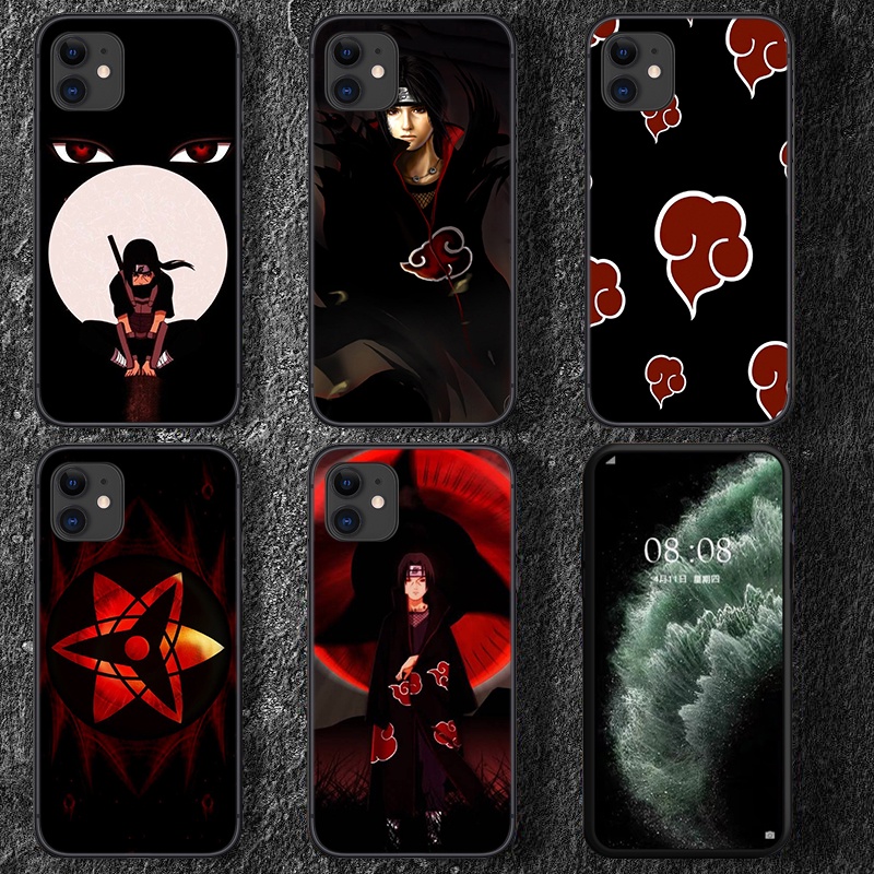 Ốp điện thoại in hình Naruto Itachi Uchiha cho Samsung A03S A10 A10S A20 A30 A20S A30S A40S A50 A50S