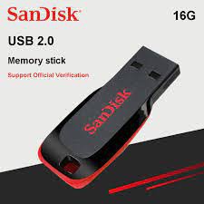 USB 2.0 Sandisk Cruzer Blade CZ50 4GB-8G-16G-32G-64G-128GB