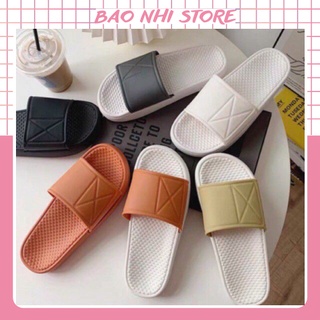 Dép Quai Ngang Nam Nữ Đế Cao Su Non 88124 BẢO NHI SHOP