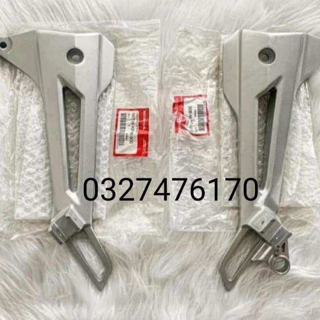 Cặp đùi pass để gác chân nhôm sau xe DREAM lùn 125 zin