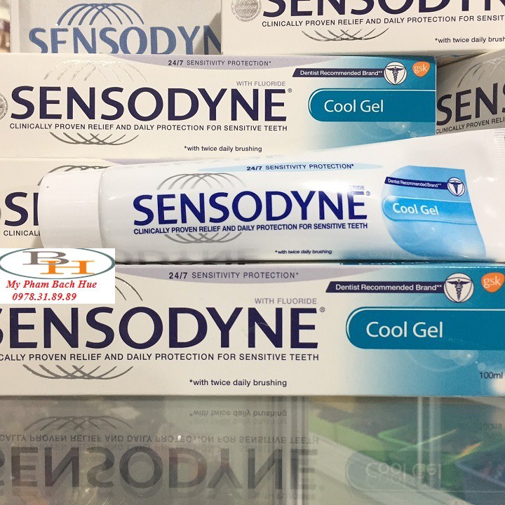 Kem Đánh Răng Danh Cho Răng Ê Buốt Sensodyne Cool Gel - 100ml