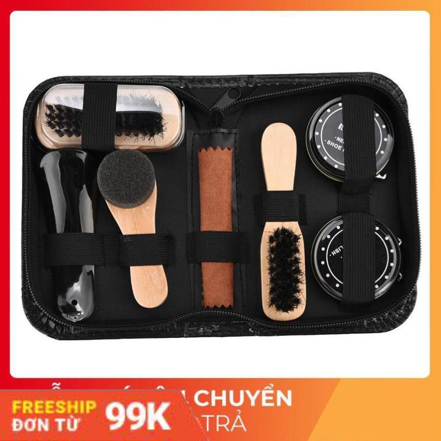 Bộ si đánh giầy kèm phụ kiện 7 món - Tiện lợi - Giá rẻ