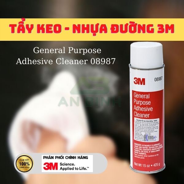 Tẩy Nhựa Đường 3M – Tẩy Băng Keo 3M – Dung Dịch Tẩy Rửa Tất cả Bề Mặt 3M 08987