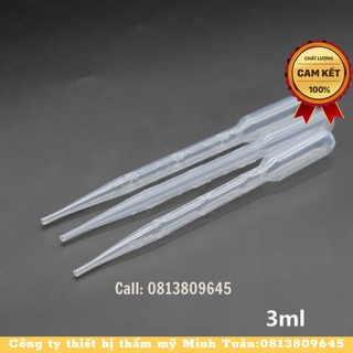 Pipet 3ml Nhựa Tiệt Trùng - Ống Bóp Nhỏ Giọt - Ống Hút dung dịch