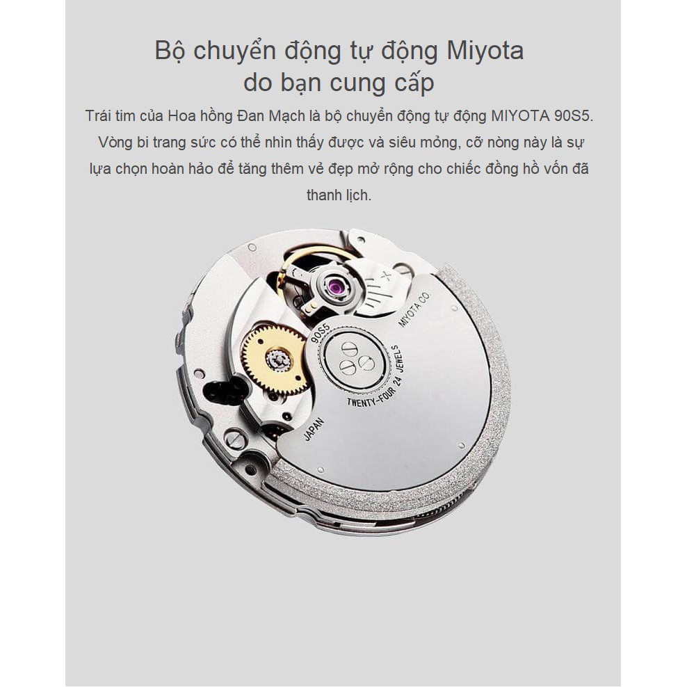 [Tặng dây chuyền] Đồng hồ thời trang nữ Xiaomi Ciga Design R Series – Hàng chính hãng #4