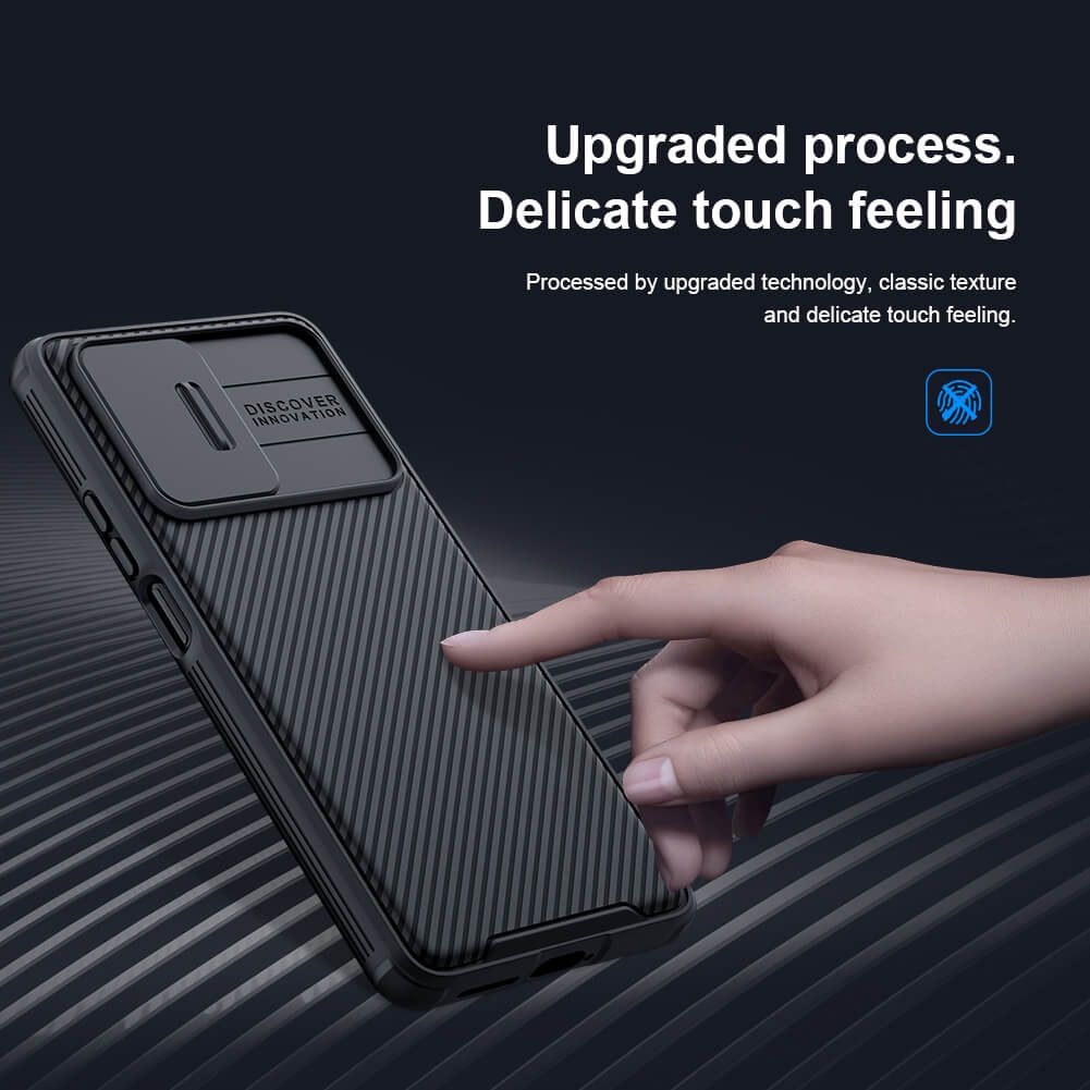 Ốp lưng Nillkin Camshield cho Xiaomi Mi 11T, Mi 11T Pro 5G có thanh trượt bảo vệ camera chính hãng