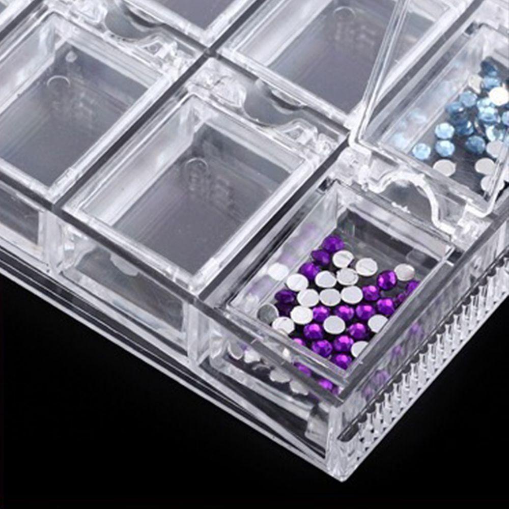 Hộp Rỗng Trong Suốt Đựng Trang Sức Có Thể Tháo Rời Ốp