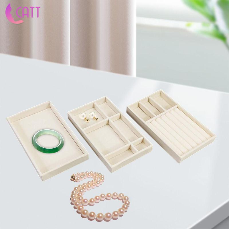 [Dadada1] Set 3 Khay Trưng Bày Trang Sức / Đồng Hồ / Ngăn Kéo Cho Nữ