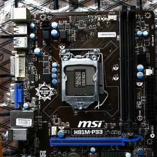 Main MSI H81 P33 Bảo Hành 12 Tháng