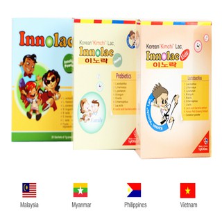 Men Tiêu Hóa Innolac Kids, Innolac Family, Thực phẩm Cho Hệ Tiêu Hóa