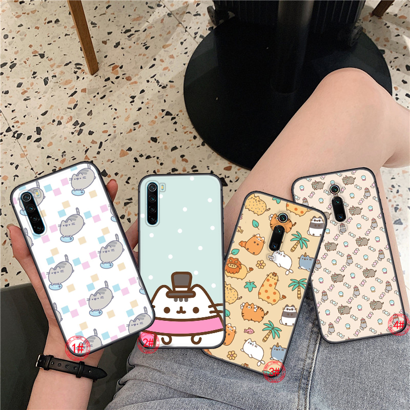 Ốp Điện Thoại Mềm In Hình Mèo Pusheen 205a Cho Xiaomi Mi 11i 11 Ultra Poco F3 Redmi K40 Note 9 10 Pro Max Hoạt Hình