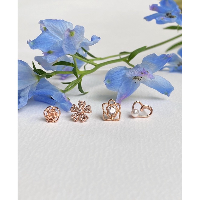 Hoa tai, bông tai hoa hồng